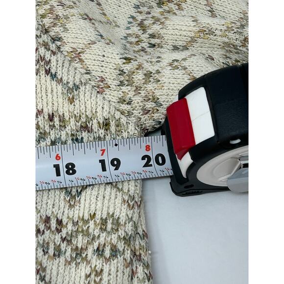 VTG Reba Rose Sweater Cardigan Women Med Cottage Core Minimalist Quiet Luxury - Picture 8 of 14